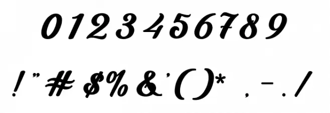 Losttimoh Font OTHER CHARS