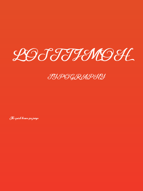 Losttimoh Poster