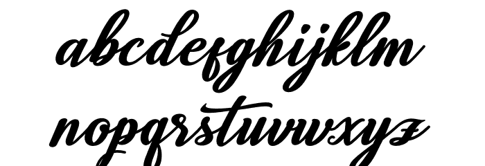 Losttimoh Font LOWERCASE