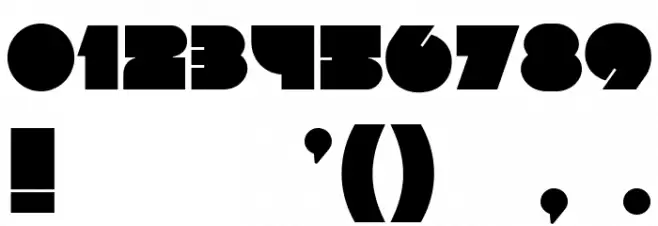 Lot Font OTHER CHARS