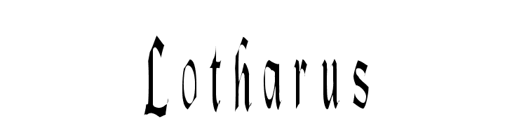 Lotharus  font caratteri gratis