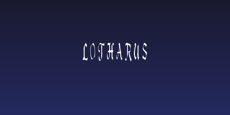 Lotharus Social Header