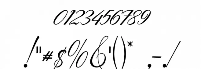 Lotherday Font OTHER CHARS