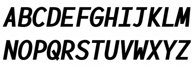 Lotion Black Italic Without Ligatures Fonte MAIÚSCULAS