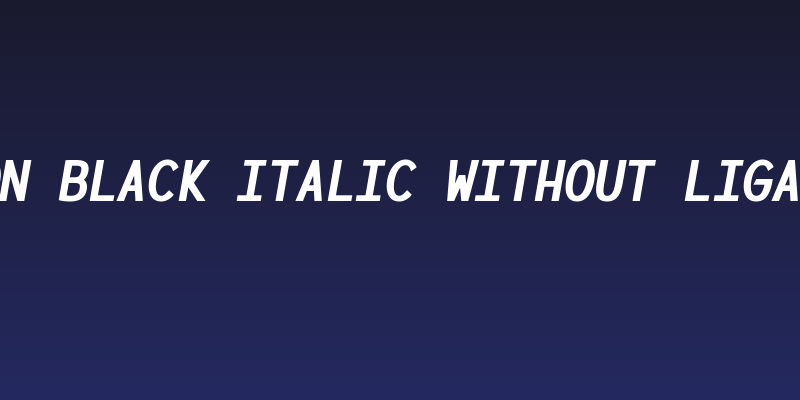 Lotion Black Italic Without Ligatures Social Header