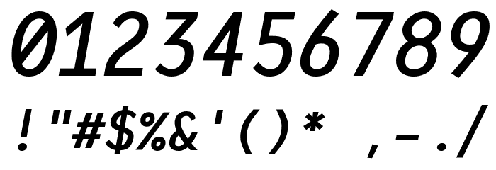 Lotion Bold Italic Without Ligatures Font OTHER CHARS