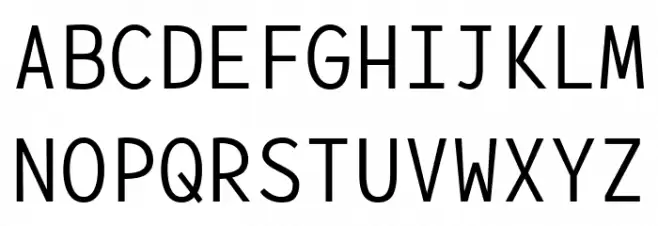 Lotion Regular Without Ligatures Шрифта ВЕРХНИЙ