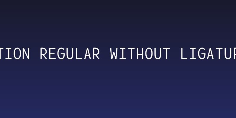 Lotion Regular Without Ligatures Social Header