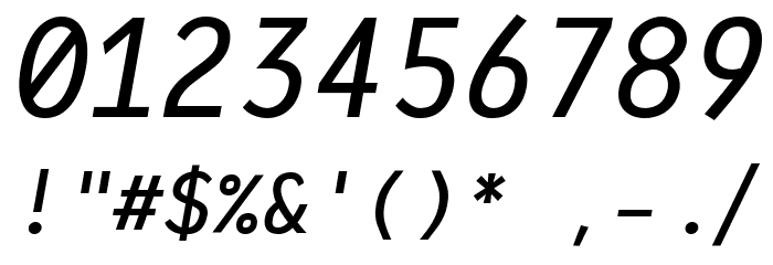 Lotion SemiBold Italic Font OTHER CHARS
