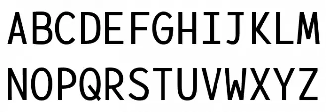 Lotion SemiBold Without Ligatures Polices MAJUSCULES