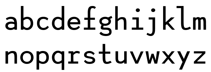 Lotion SemiBold Without Ligatures Font Litere mici