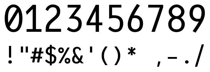 Lotion SemiBold Font OTHER CHARS