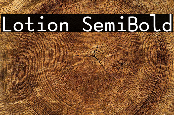 Lotion SemiBold Example 3