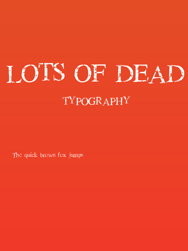 Lots of Dead Crack Babies Poster