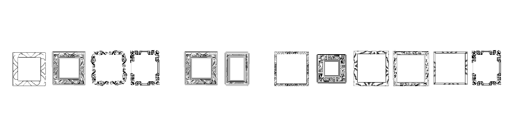 Lots of Frames  नि: शुल्क फ़ॉन्ट्स डाउनलोड