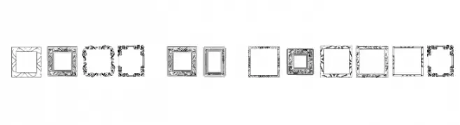 Lots of Frames  Descarca Fonturi Gratis