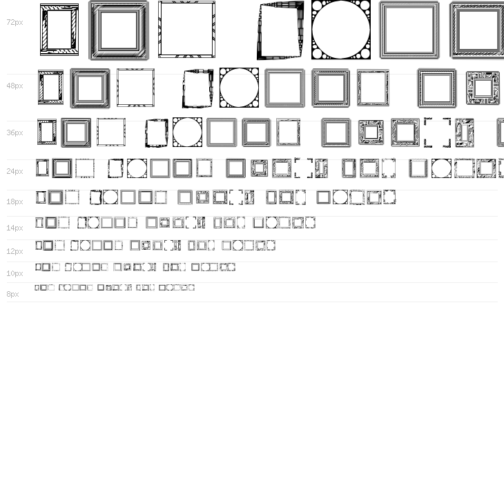 Lots of Frames Waterfall