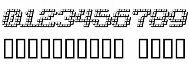 LotsOfDotz Font OTHER CHARS