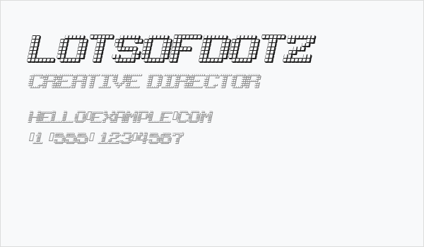 LotsOfDotz Business Card