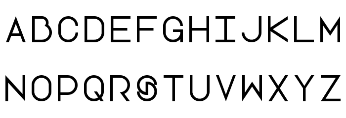 Lotte Paperfang Font LOWERCASE