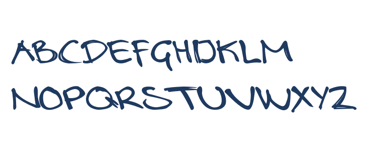 LotteByRue-Regular Lowercase