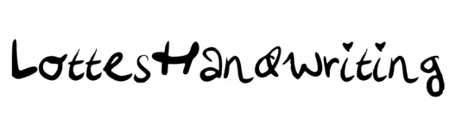 LottesHandwriting 