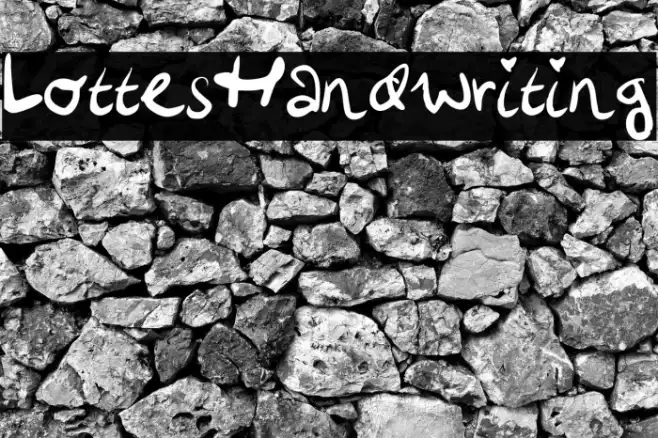 LottesHandwriting Example 2