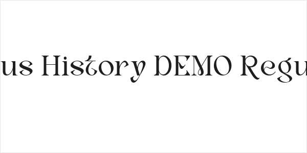 Lotus History DEMO Regular Logo