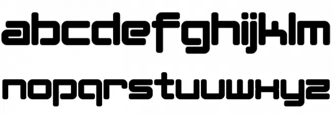 Lotusflower Font LOWERCASE