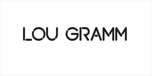 Lou Gramm Logo