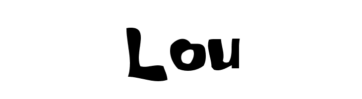 Lou  les polices de caractères gratuit tlcharger