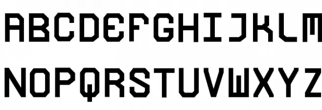 Louco-Regular Schriftart Groß