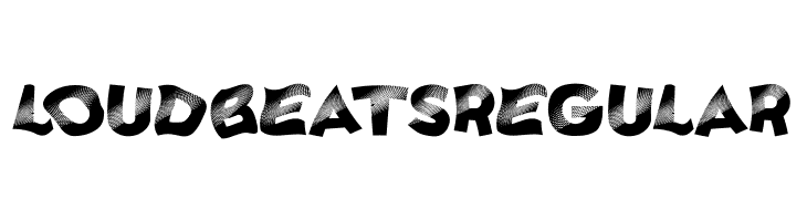 Loud Beats Regular फ़ॉन्ट