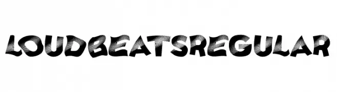 Loud Beats Regular  les polices de caractères gratuit tlcharger