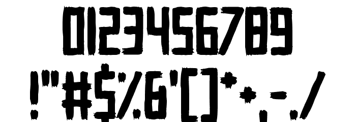 Loudhailer Font OTHER CHARS