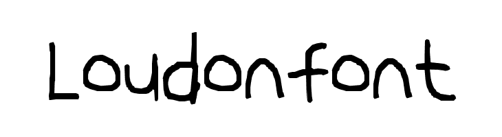 Loudonfont Fonte
