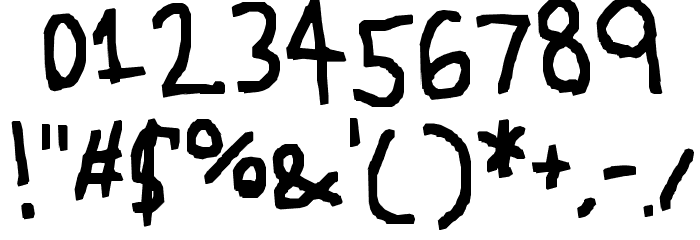 Loudonfont Font OTHER CHARS