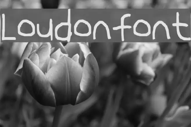 Loudonfont Example 3