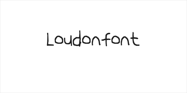 Loudonfont Logo