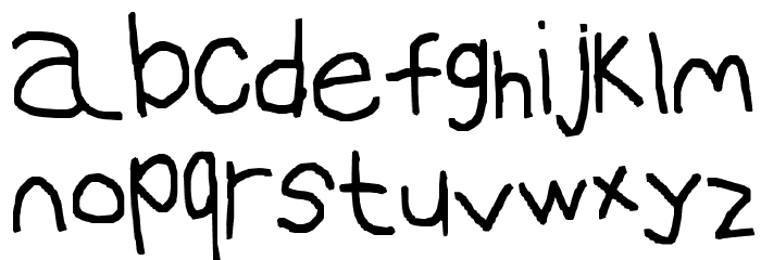 Loudonfont Font LOWERCASE