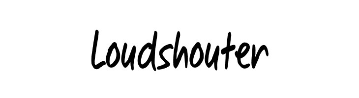 Loudshouter  Fuentes Gratis Descargar