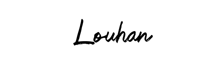 Louhan  Fuentes Gratis Descargar