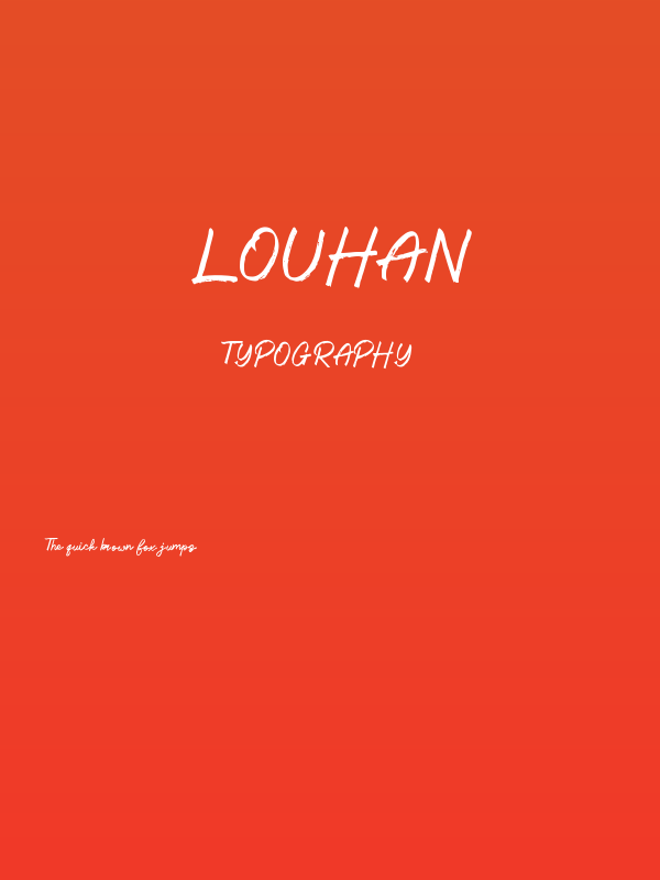 Louhan Poster