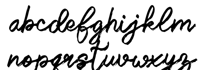 Louhan Font LOWERCASE