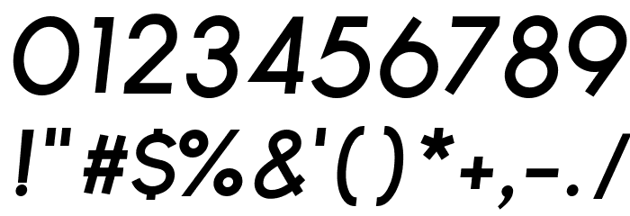 Louis George Café Bold Italic Font OTHER CHARS