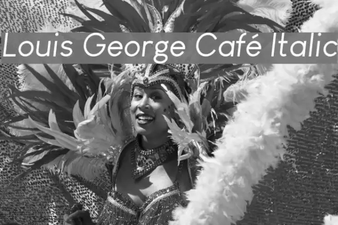 Louis George Café Italic Example 3
