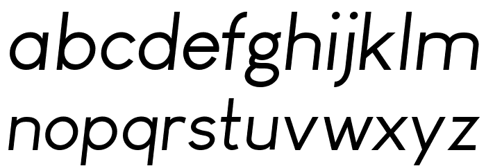 Louis George Cafe Italic Font LOWERCASE