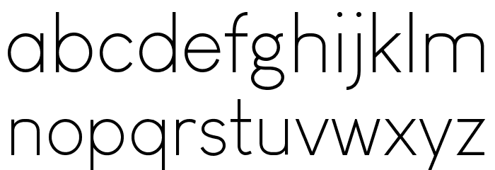 Louis George Cafe Light Font LOWERCASE