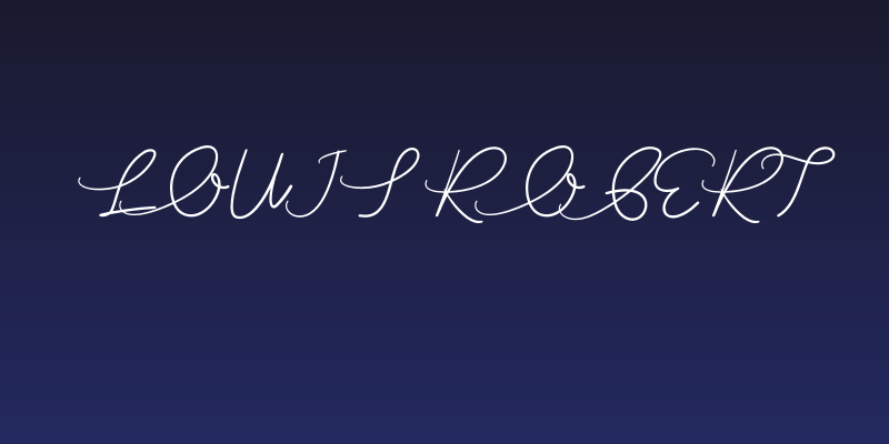 Louis Robert Social Header