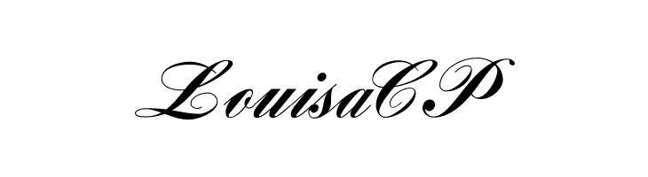 LouisaCP Font